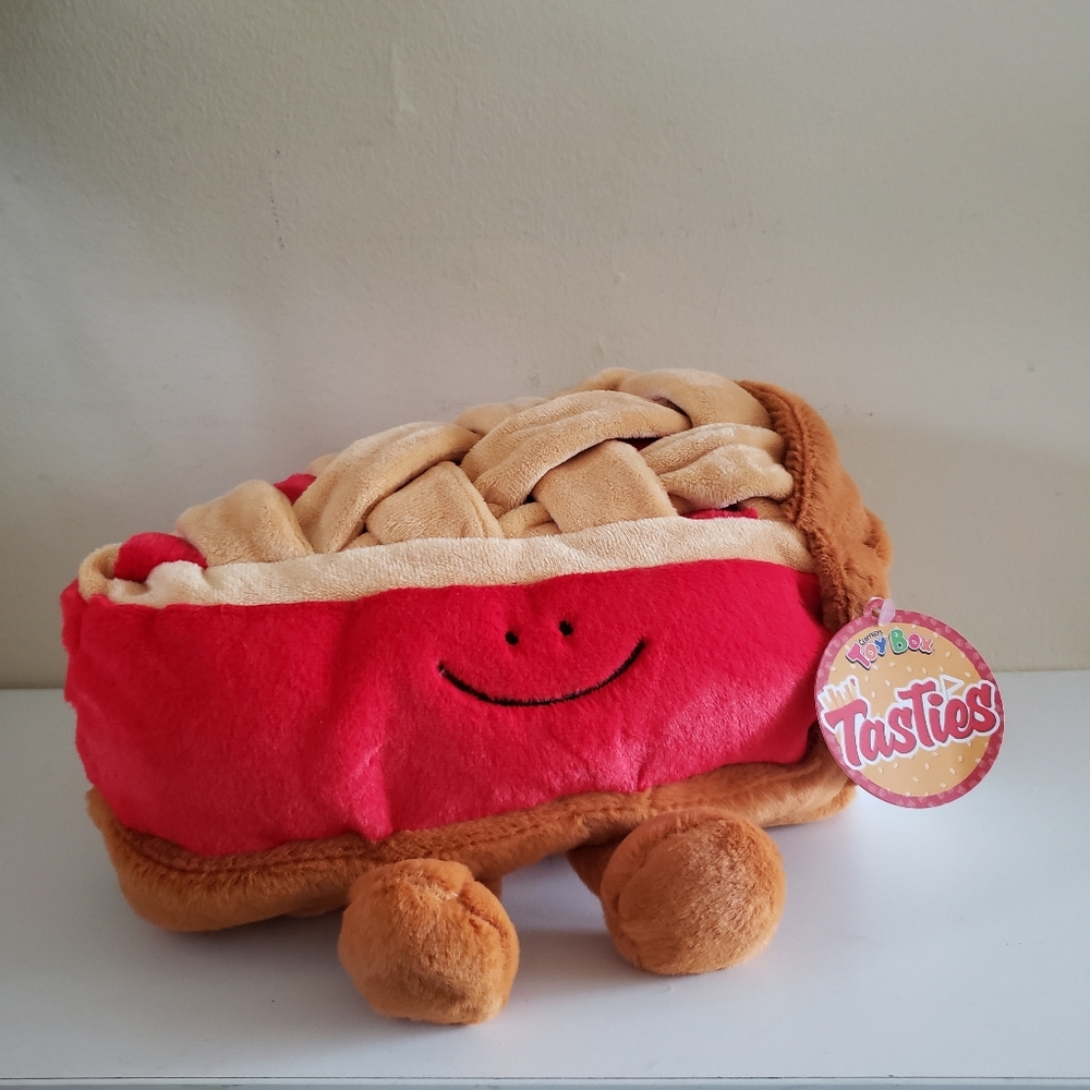 Geoffrey's Toy Box NWT Lattice Pie Slice Plush O/S